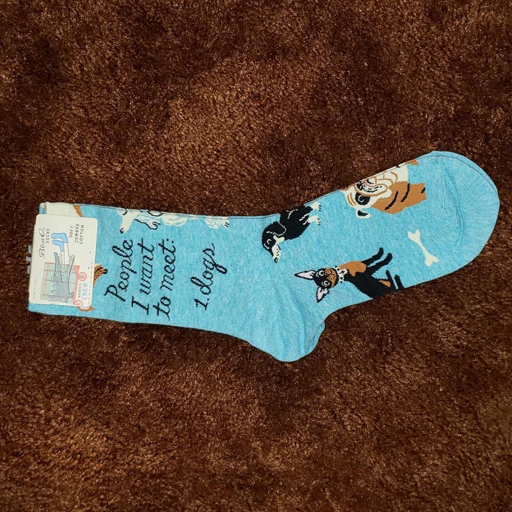 Brand new women's Crew socks by Blue Q